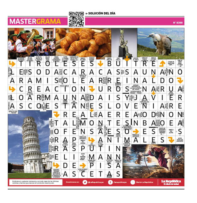 Mastergrama N° 8398 Mastergrama N° 8398