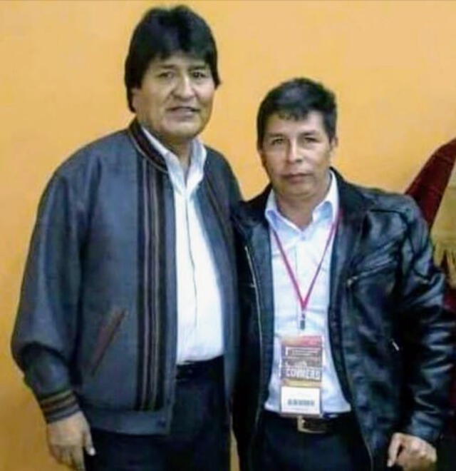 Evo Morales Pedro Castillo