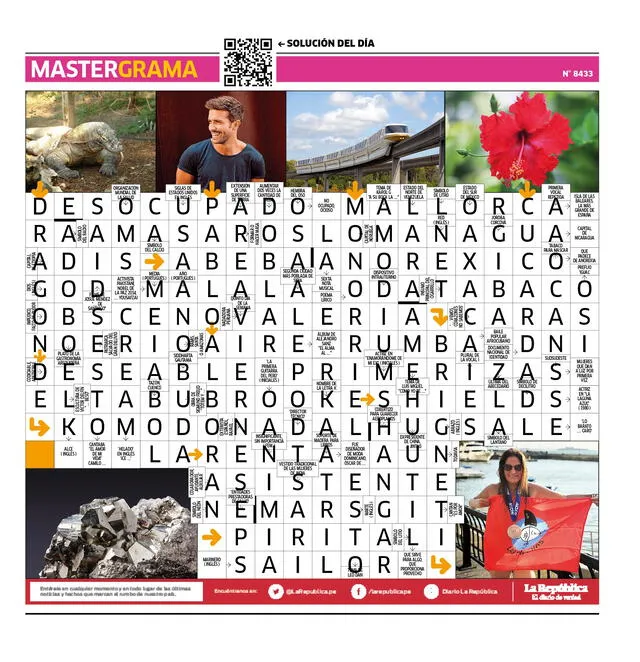 Mastergrama N° 8433 Mastergrama N° 8433