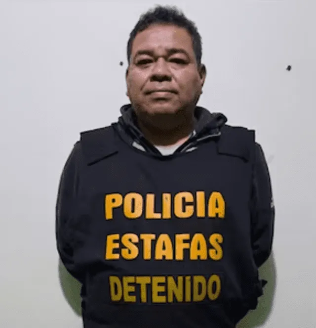  'Cara de Perro' es identificado como Mauricio García Larriva (53 años). Foto: PNP   