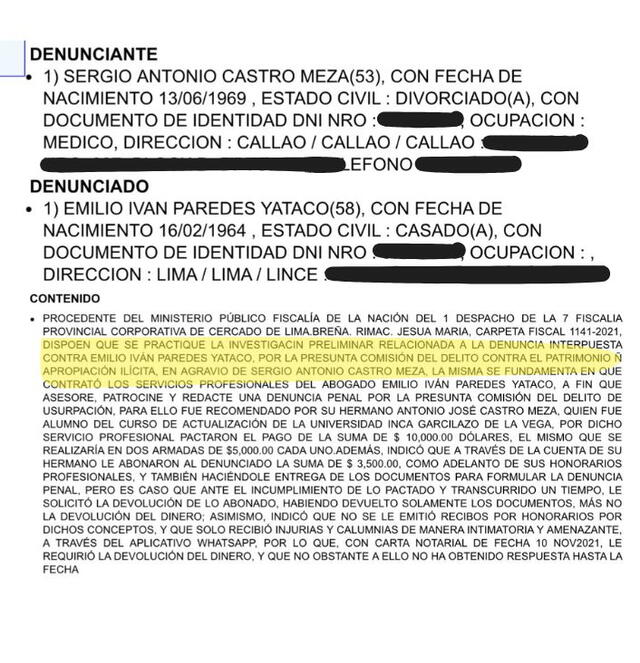 Denuncias policiales rodean la gestión de Iván Paredes Yataco en el INPE. Foto: PNP   