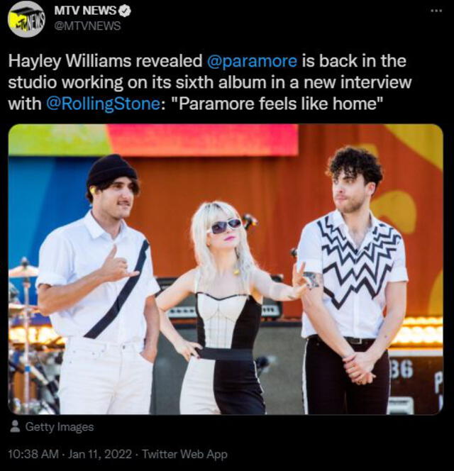 El retorno de Paramore es oficial