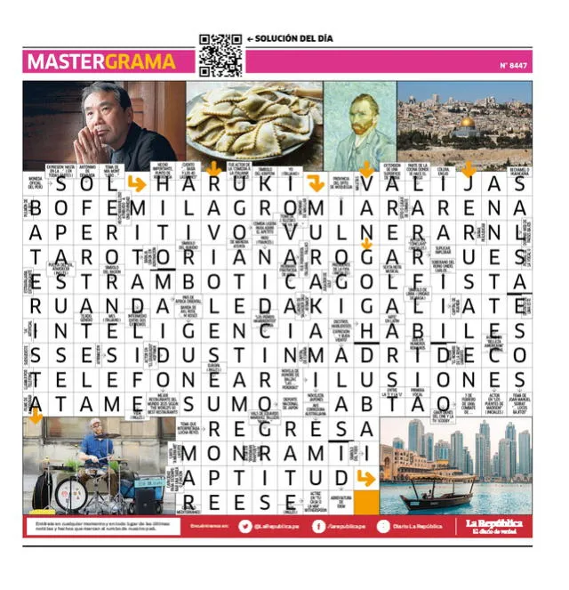 Mastergrama N° 8447 Mastergrama N° 8447