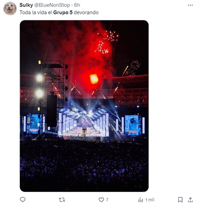  Seguidores compartieron su experiencia tras el concierto. Foto: Captura de X, antes Twitter.   