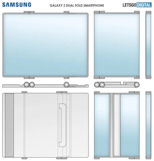 Este móvil de Samsung se llamaría Galaxy Z Dual Fold