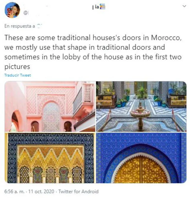 Fans argumentan que la estructura no representa a un edificio religioso, sino a un estilo arquitectónico. Foto: captura Twitter