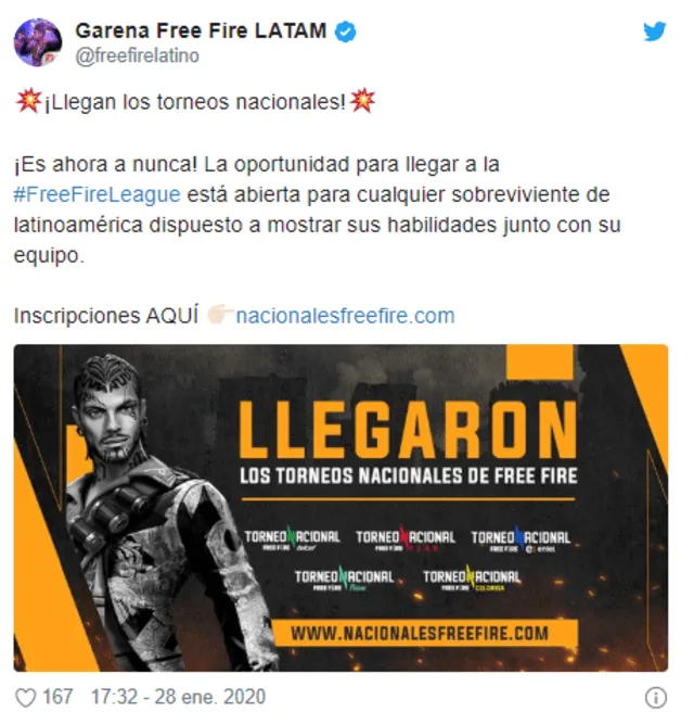 Free Fire: torneo nacional en Perú