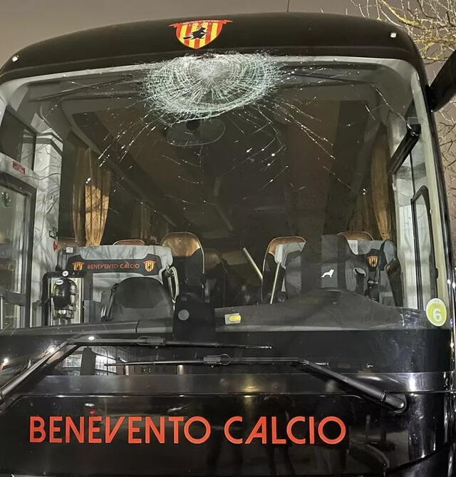 Benevento no se ha pronunciado de forma oficial sobre el ataque. Foto: Umbria 24