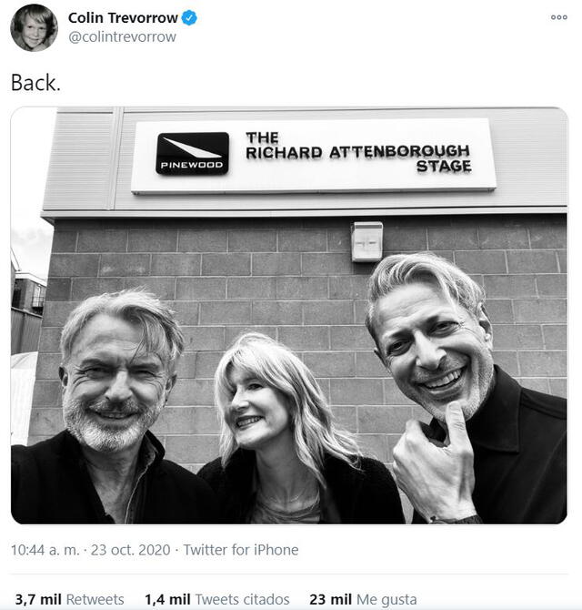 Jurassic world: dominion retoma grabaciones con actores originales. Foto: composición / Universal