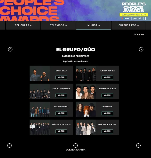  Stray Kids y TXT en los People's Choice Awards 2024. Foto: captura LR/Votepca   