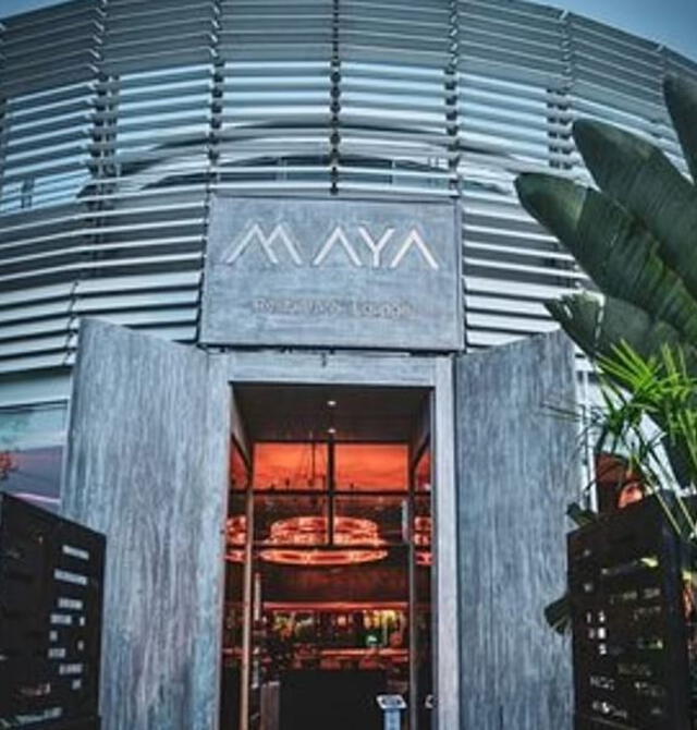 La última noche de sus vacaciones, madre e hija salieron a cenar al restaurante y lounge Maya, en Rabat, donde ya habían comido antes. Foto: DailyMail   