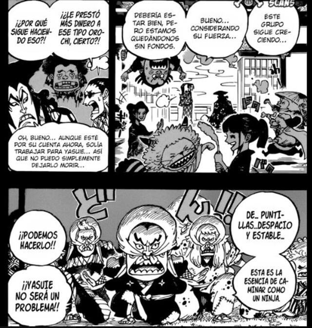 One Piece manga 963. Foto: Los Mugiwara Scans