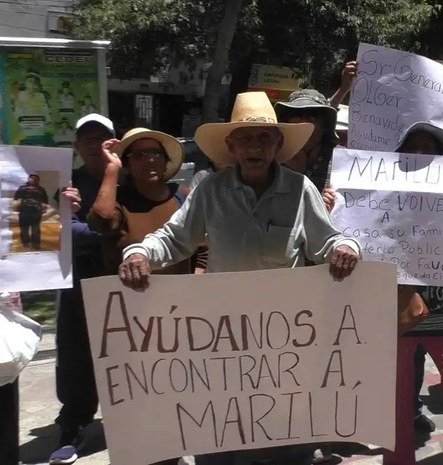 Familiares y vecinos buscan a Marilú Llantoy desde hace un mes. Foto: Mirelia Quispe / La República Familiares y vecinos buscan a Marilú Llantoy desde hace un mes. Foto: Mirelia Quispe / La República