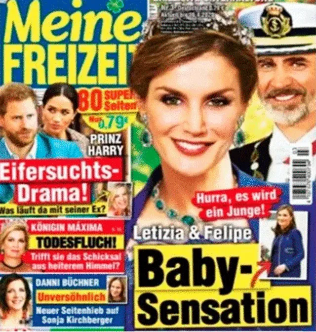 Portada de la revista alemana Meine Freizeit.