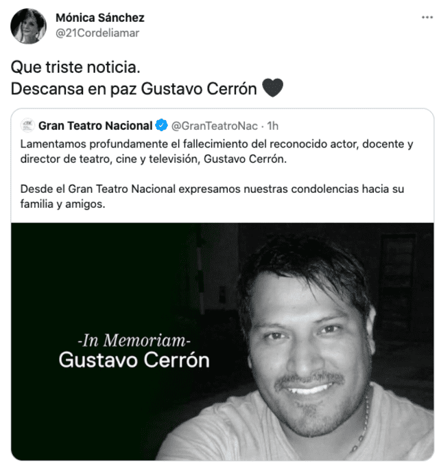 Mensajes a Gustavo Cerrón