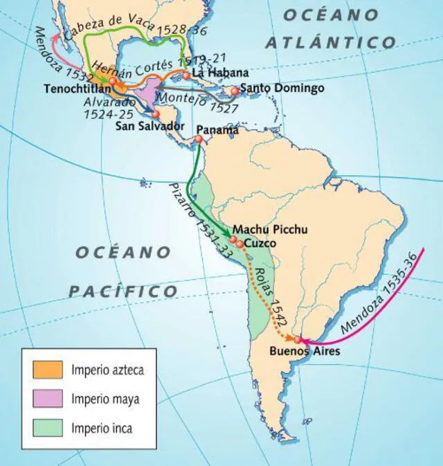 Origen del nombre Perú: ruta española en América