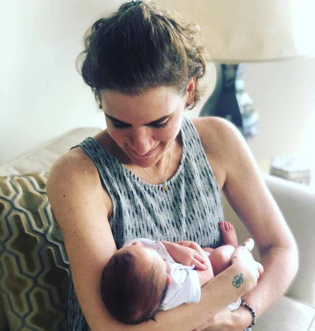 Gigi Mitri presenta a recién nacido en sus redes sociales