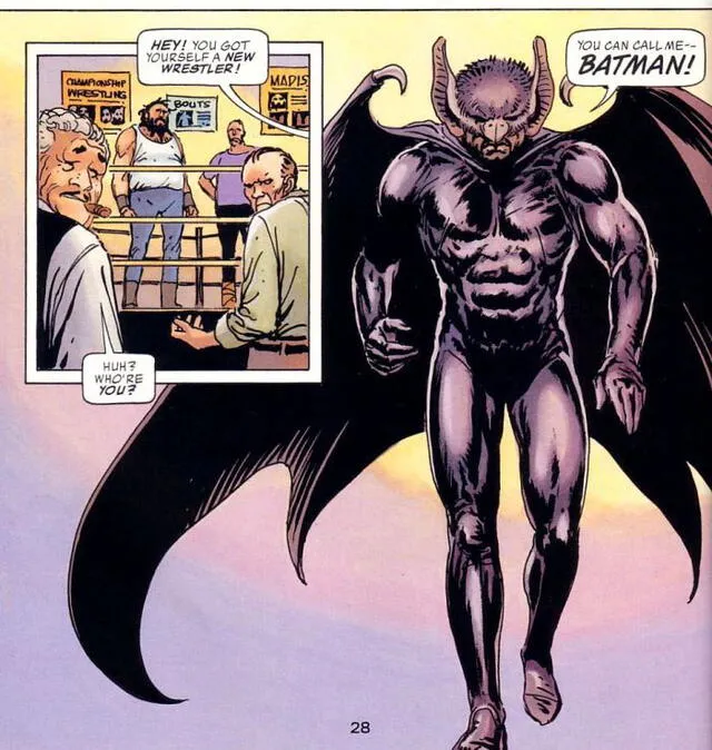 Batman según Stan Lee para DC. Foto: DC Comics