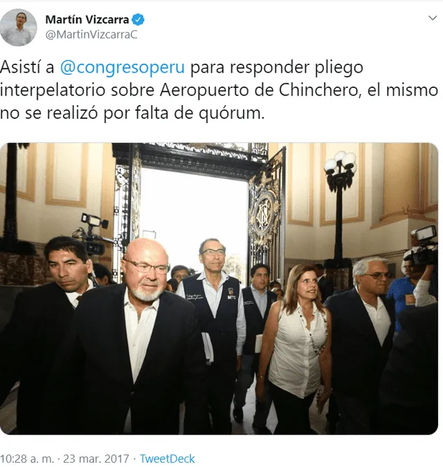 Vizcarra Cornejo fue titular del Ministerio de Transportes y Comunicaciones. Foto: Captura