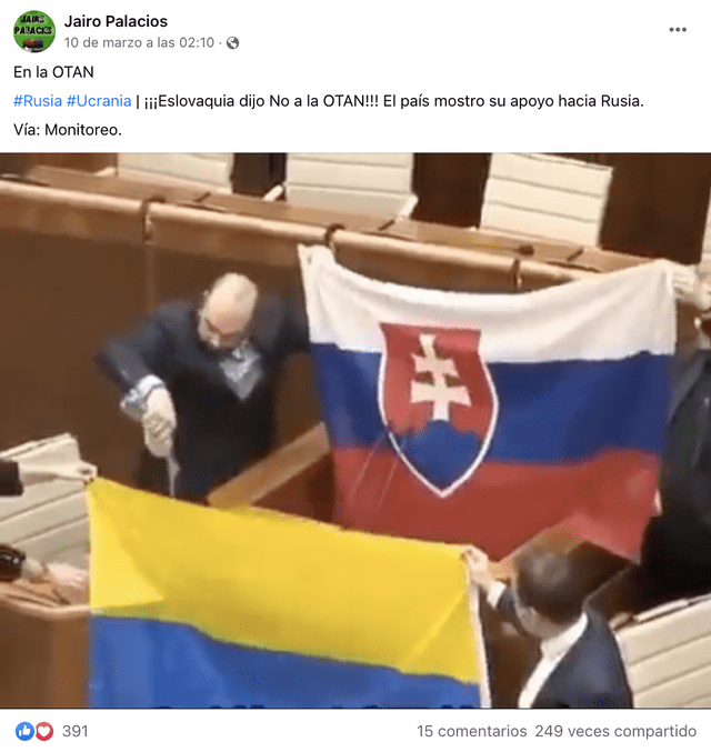 Foto: captura en Facebook Foto: captura en Facebook