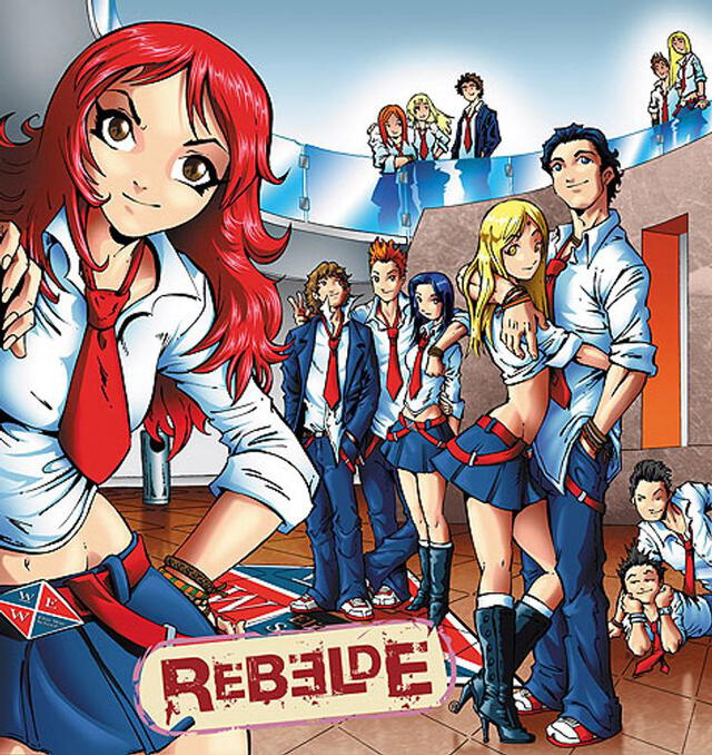 El éxito de Rebelde, la primera versión mexicana se vio reflejada hasta en comics. Foto: Genial gurú.