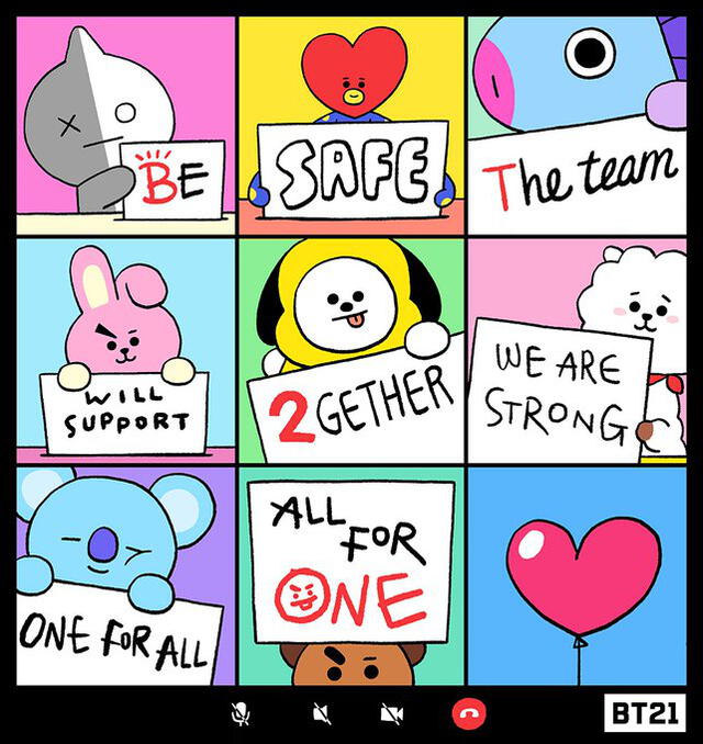 BT21 de Line Friends