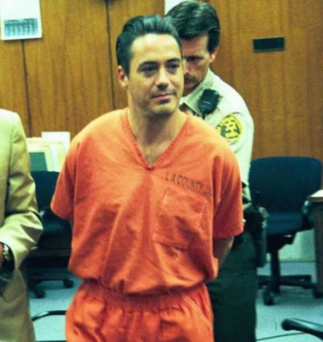 Robert Downey Jr. detenido por posesión de drogas. Foto: difusión