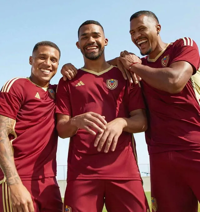 Camiseta que usará Venezuela en la Copa América 2024. Foto: Adidas   