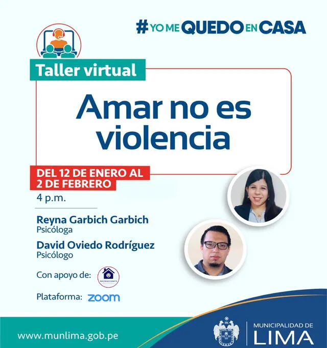 Amar no es violencia. Foto: MML