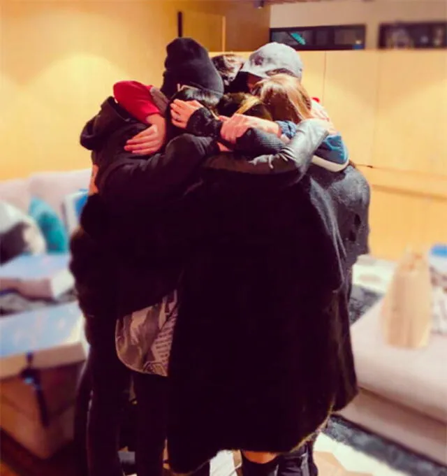 Los miembros de RBD se reúnen en estas fiestas de Navidad y Año Nuevo. Foto: Instagram