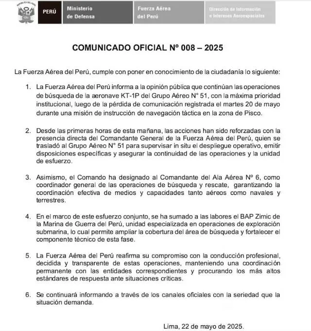 Comunicado de FAP Comunicado de FAP