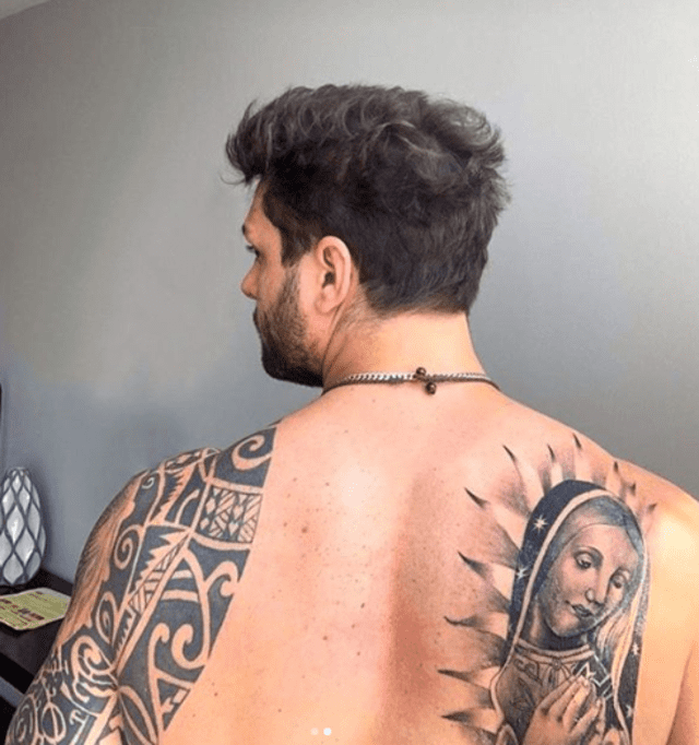 Nicola Porcella: usuarios critican el tatuaje del chico reality. Foto: Instagram.
