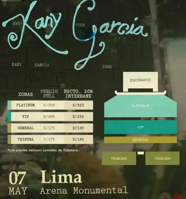 Precios del concierto de Kany García en Lima. Foto: difusión Precios del concierto de Kany García en Lima. Foto: difusión