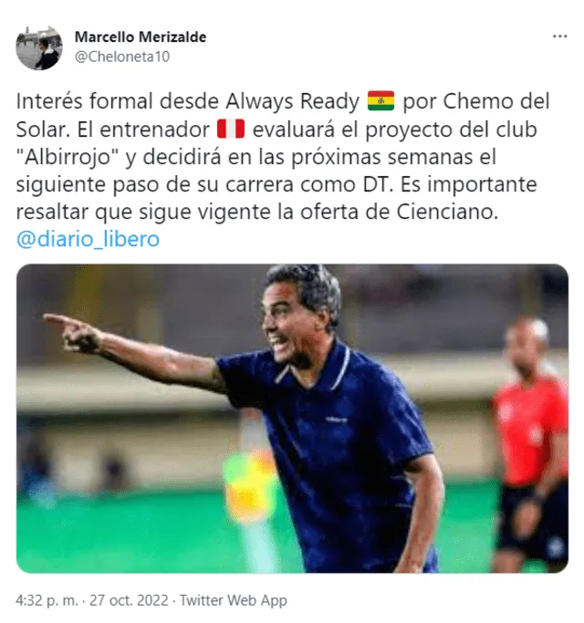 José 'Chemo' Del Solar