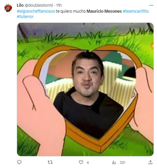Usuarios se mostraron felices frente al regreso de Mauricio. Foto: Twitter   