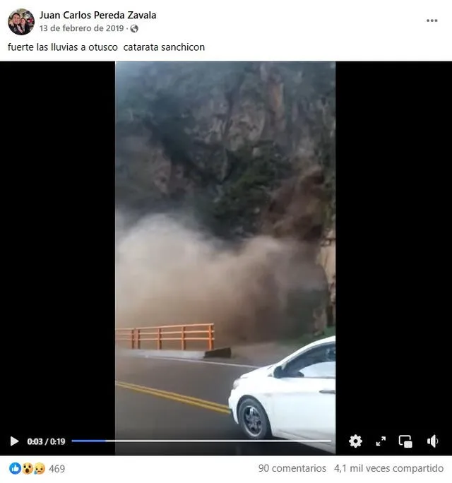 <em>Fecha real del video viral. Foto: captura de Facebook</em>   