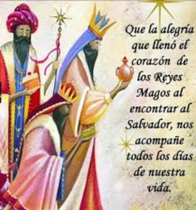   Imágenes de Feliz Día de Reyes. Foto: difusión    