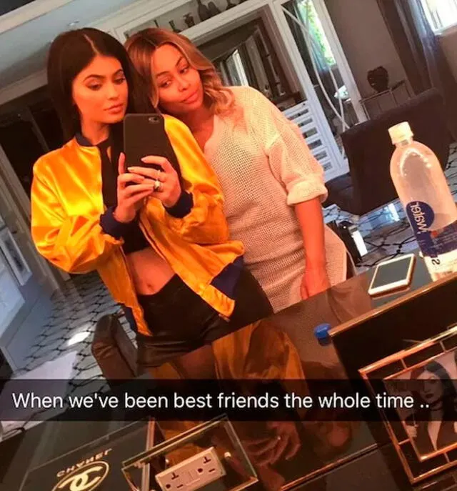 Kylie Jenner y Blac Chyna fueron novias del rapero Tyga.