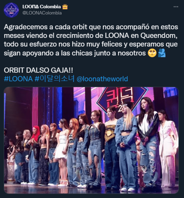 LOONA, Queendom 2, final