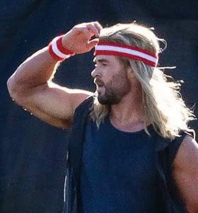 Chris Hemsworth entrena para Thor 4. Foto: Daily Mail