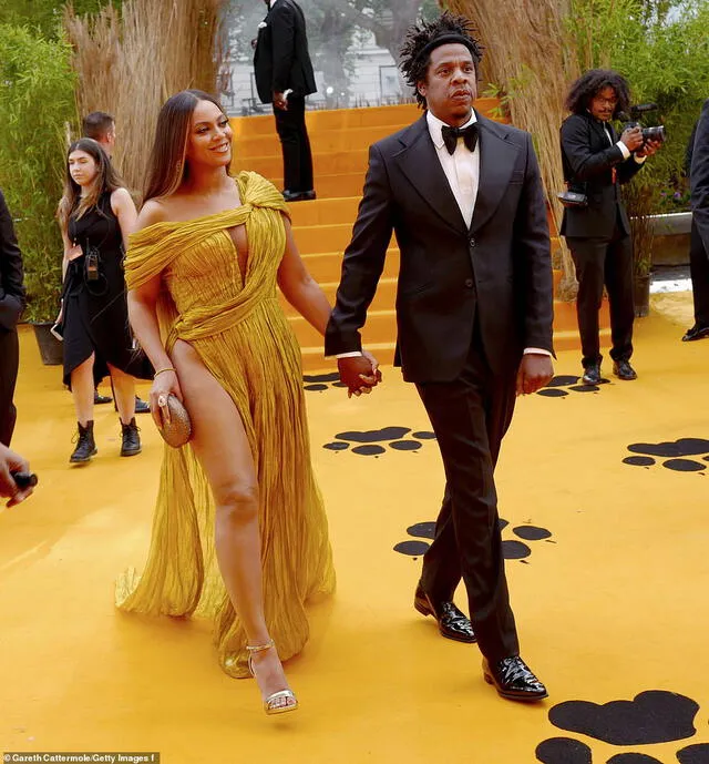 Beyoncé opaca a Meghan Markle en la alfombra roja de El Rey León [VIDEO]