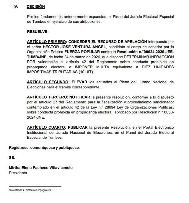 Apelación