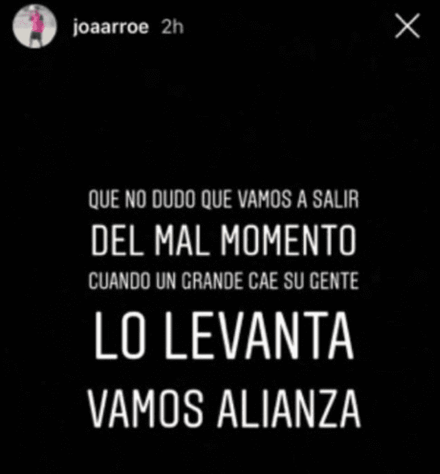 Joazinho Arroe y su promesa al hincha de Alianza Lima