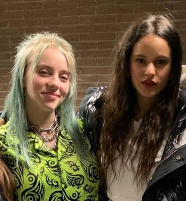 Rosalía y Billie EIlish son dos de las artistas musicales más exitosas en el mundo de la música pop.