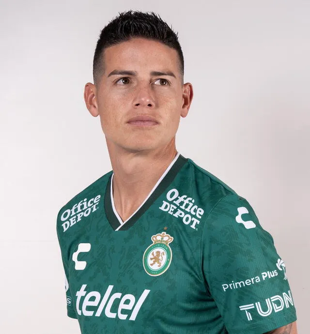  James Rodríguez es el nuevo jugador del Club León de México. Foto: León   