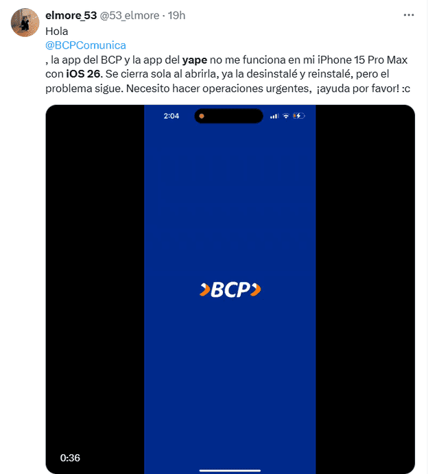 Usuarios reportan problemas con iOS 26. Foto: captura Usuarios reportan problemas con iOS 26. Foto: captura