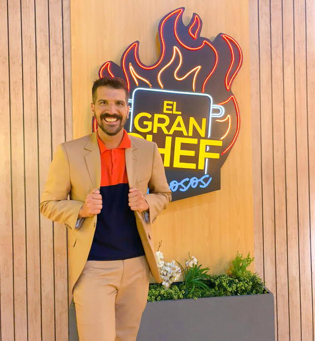 José Peláez en "El gran chef: famosos". Foto: Latina   