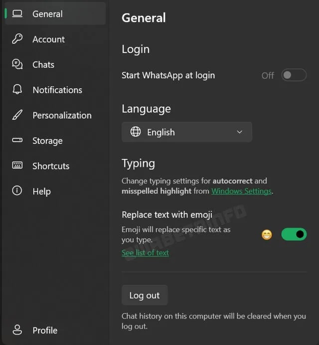  Función está llegando de forma gradual a los usuarios de WhatsApp en Windows. Foto: Wabetainfo 