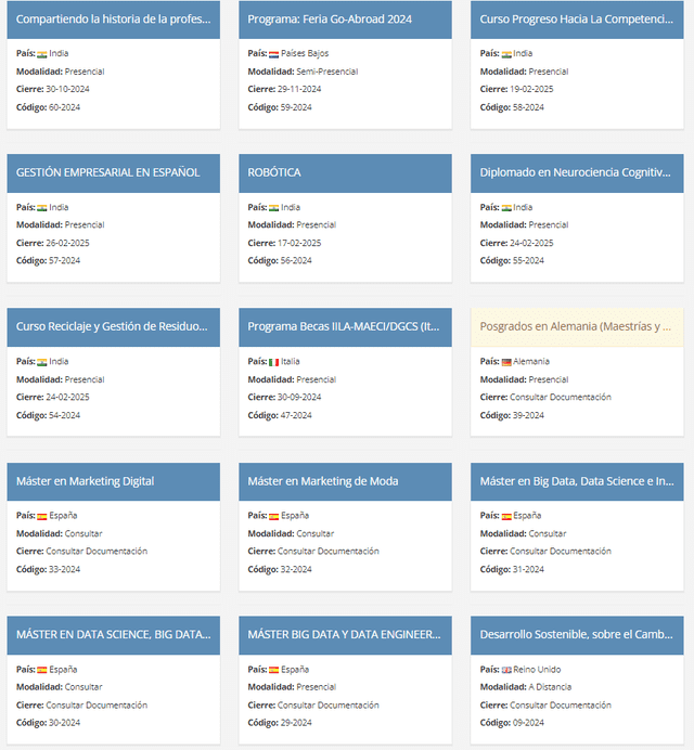 Estas son las becas internacionales del Ifarhu. Foto: Ifarhu   