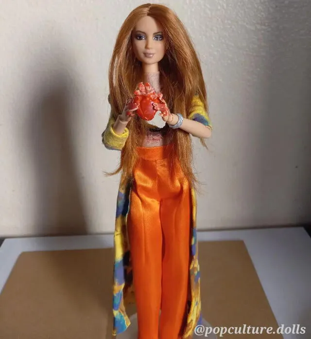 ¿Parecidas? La Barbie de Shakira fue un éxito en redes sociales.